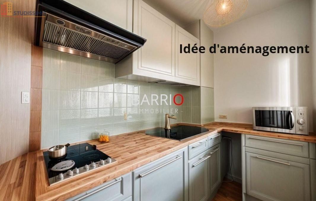 Studio 22m² Saint-Cyprien 66750 - Dernier étage, DPE C - Photo 5