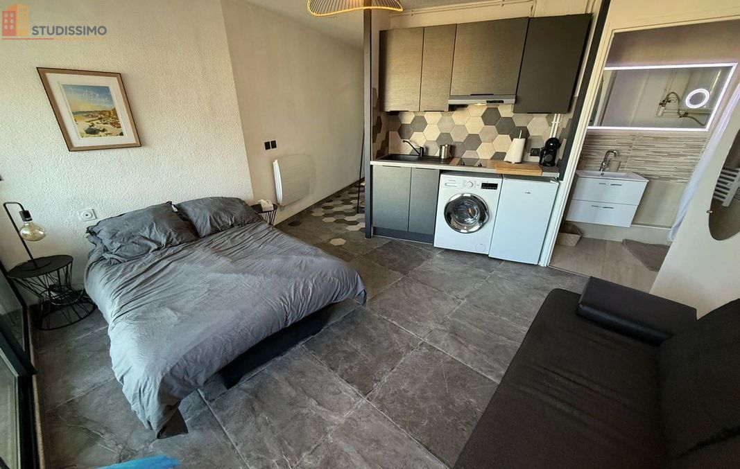 Studio 23m² Canet-en-Roussillon - 5e étage, DPE C - Photo 5