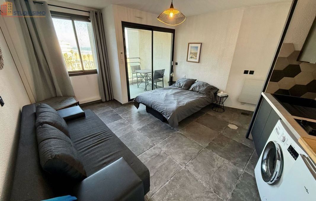 Studio 23m² Canet-en-Roussillon - 5e étage, DPE C - Photo 4