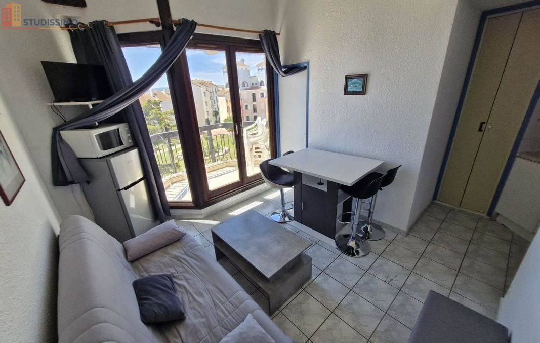 Studio 19m² Le Barcarès - Dernier étage, lumineux - Photo 13