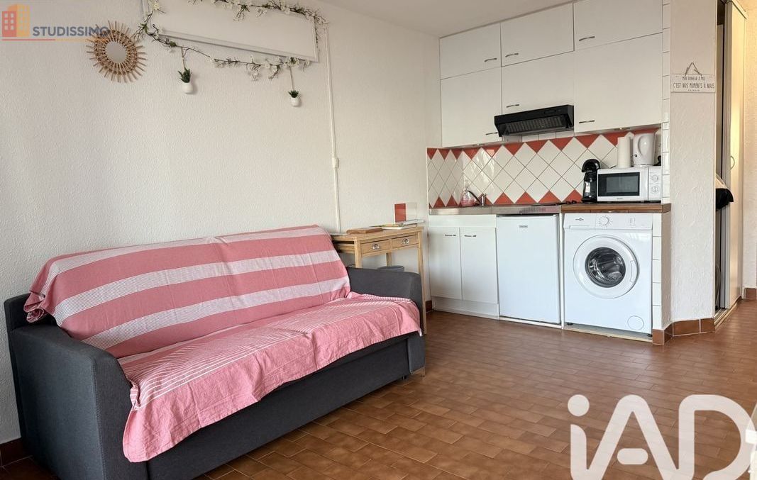 Studio 27m² Le Barcarès - Étage élevé, vue mer potentielle - Photo 9
