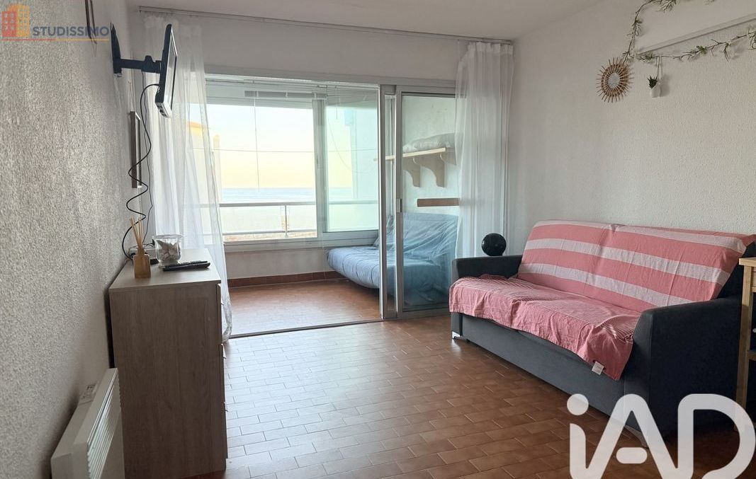 Studio 27m² Le Barcarès - Étage élevé, vue mer potentielle - Photo 5