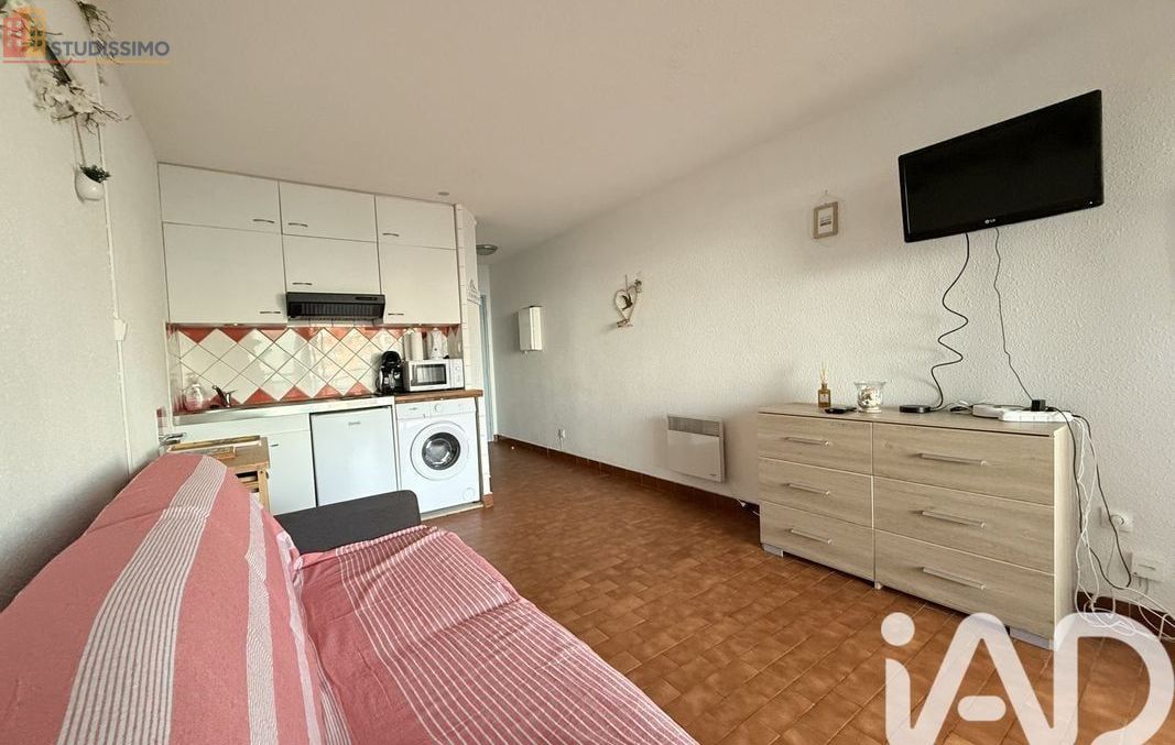 Studio 27m² Le Barcarès - Étage élevé, vue mer potentielle - Photo 4