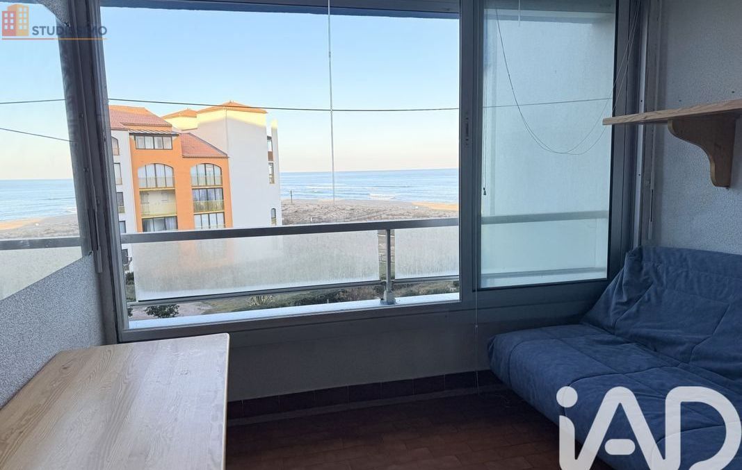 Studio 27m² Le Barcarès - Étage élevé, vue mer potentielle - Photo 3
