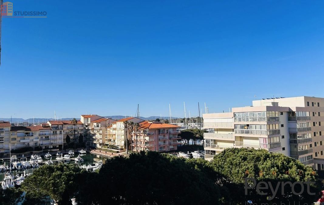 Studio 23m² Canet-en-Roussillon - 5e étage, vue dégagée - Photo 9