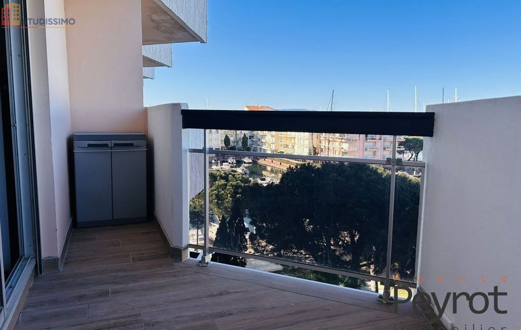 Studio 23m² Canet-en-Roussillon - 5e étage, vue dégagée - Photo 8