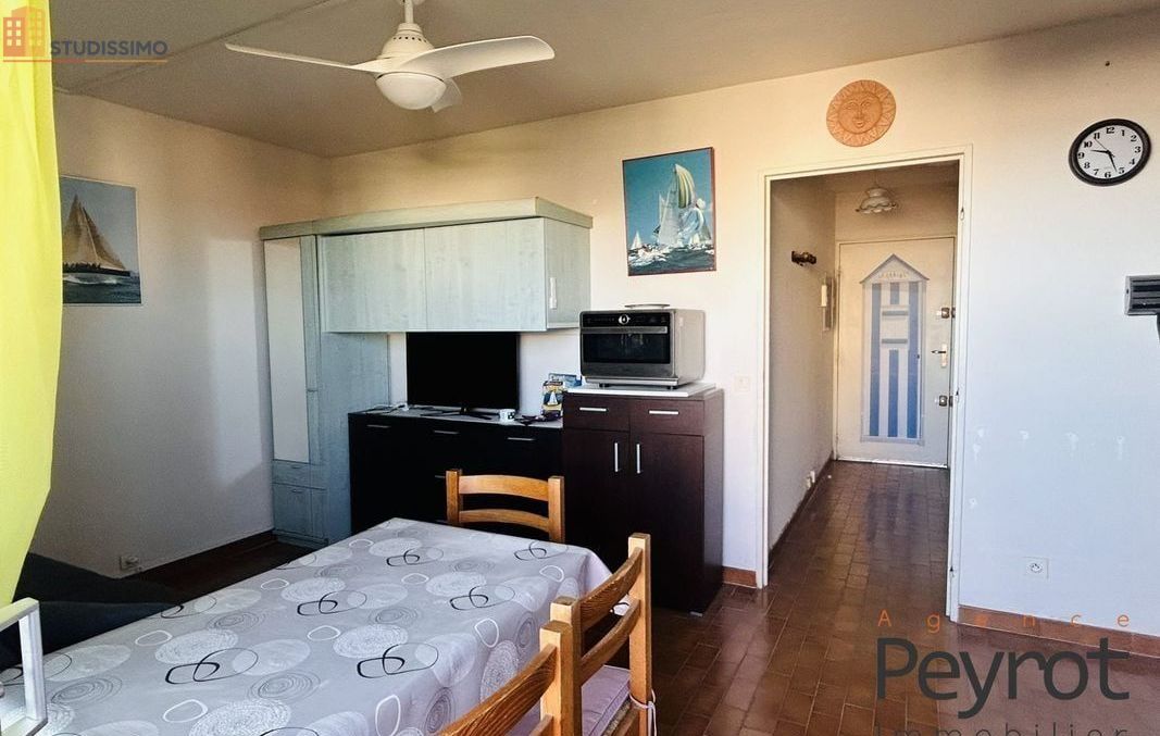 Studio 23m² Canet-en-Roussillon - 5e étage, vue dégagée - Photo 6