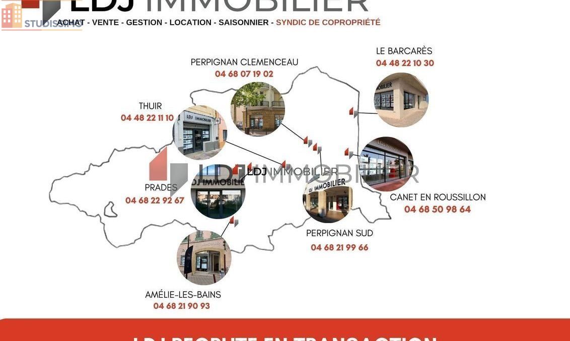 Studio 21m² Amélie-les-Bains-Palalda 66110 - DPE C - Photo 1