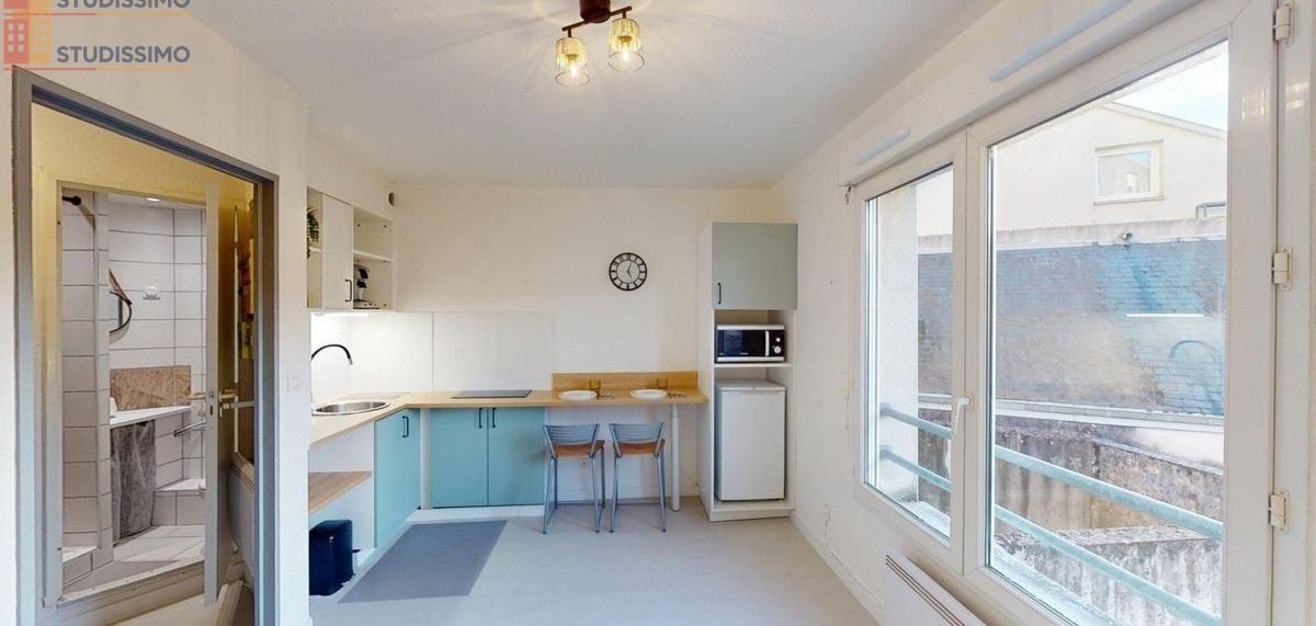 Studio meublé 22m² Poitiers - Meublé, DPE C - Photo 10