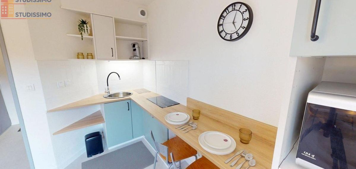 Studio meublé 22m² Poitiers - Meublé, DPE C - Photo 9