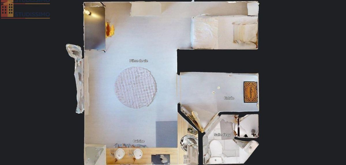 Studio meublé 22m² Poitiers - Meublé, DPE C - Photo 3
