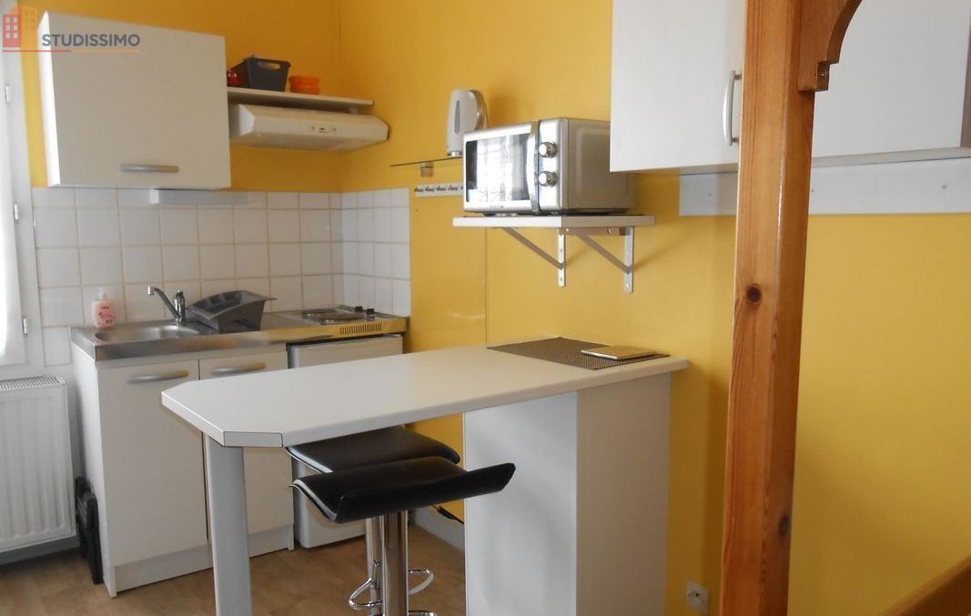 Studio meublé 20m² Poitiers - Proche gare, chauffage inclus - Photo 3