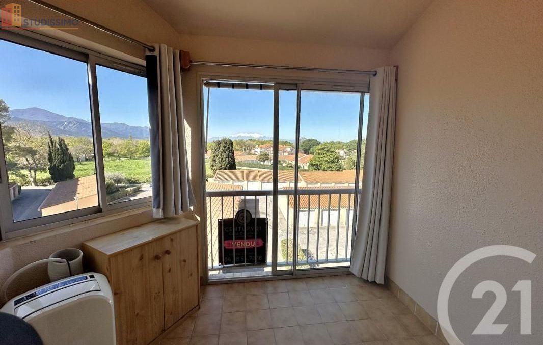Studio 19m² Argelès-sur-Mer - 3e étage, lumineux - Photo 1