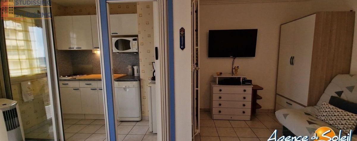 Studio 19m² Canet-en-Roussillon - Étage élevé, DPE D - Photo 2