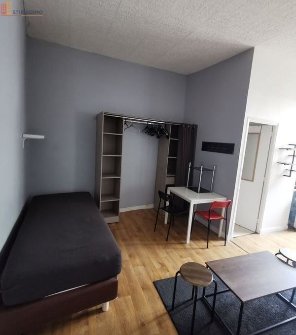 Studio meublé 23m² Poitiers centre - Meublé, lumineux - Photo 1