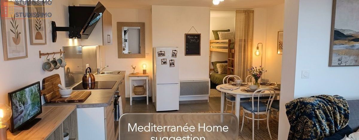 Studio 28m² Canet-en-Roussillon - Dernier étage, lumineux - Photo 6