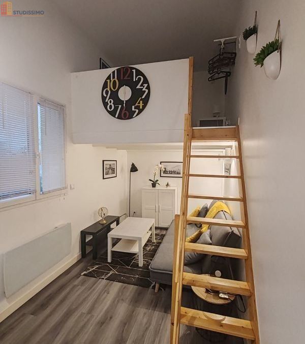 Studio meublé 19m² Châtellerault - Mezzanine, lumineux - Photo 8
