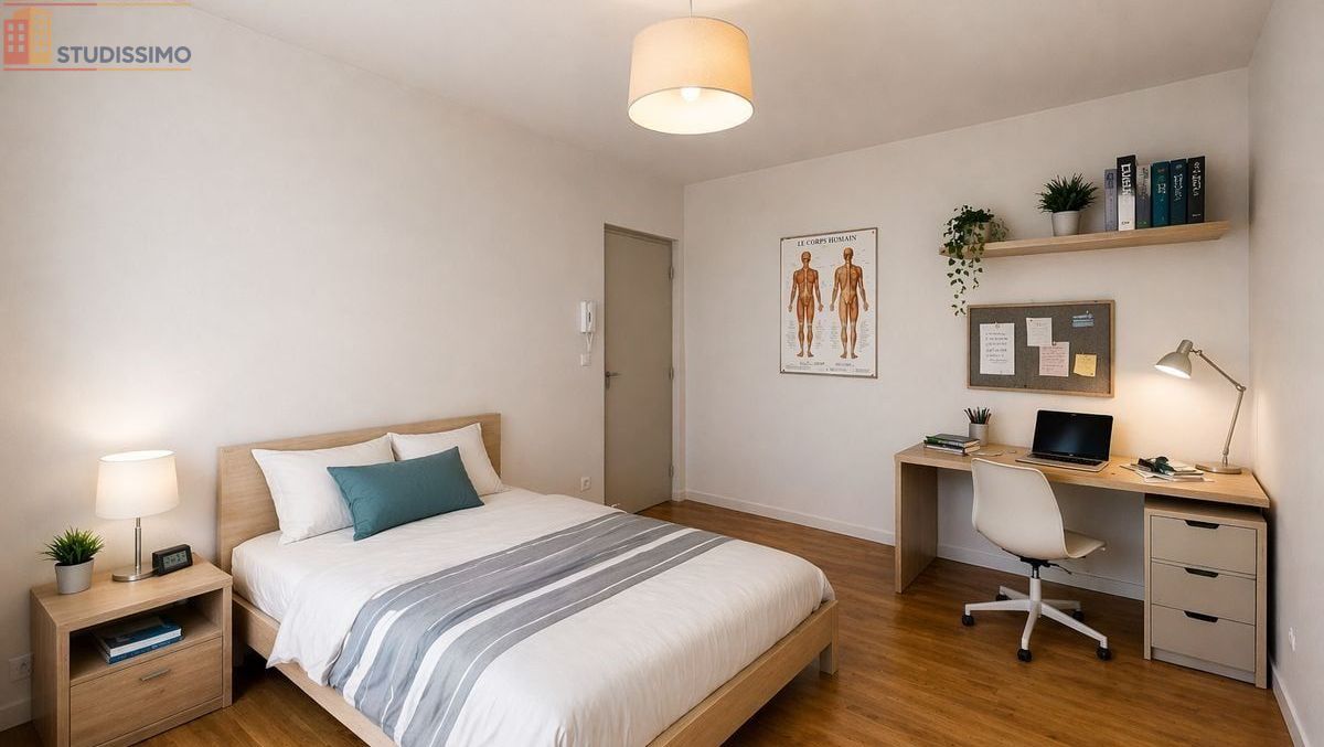 Studio meublé 13m² Mignaloux-Beauvoir - Balcon, parking - Photo 4