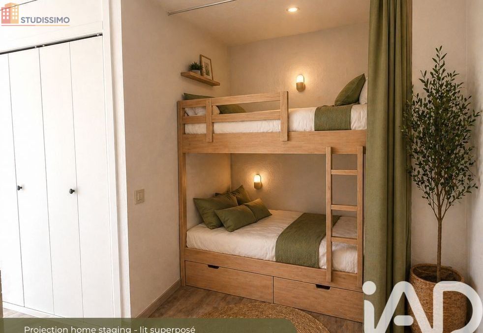 Studio 26m² Canet-en-Roussillon - Étage 2, DPE C - Photo 5