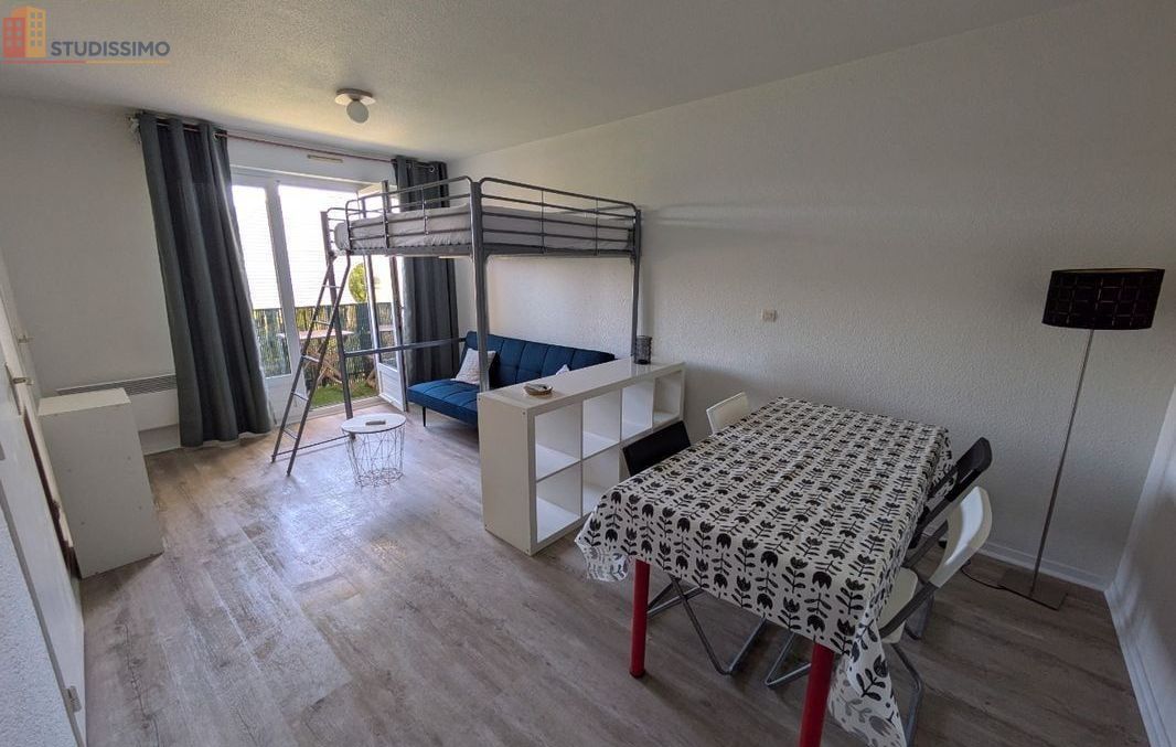 Studio 27m² Poitiers - Balcon, parking - Photo 6