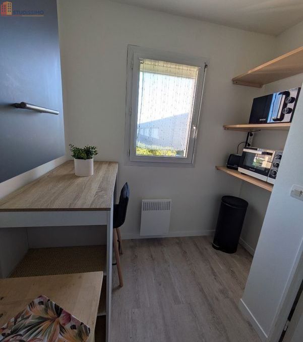 Studio 27m² Poitiers - Balcon, parking - Photo 2