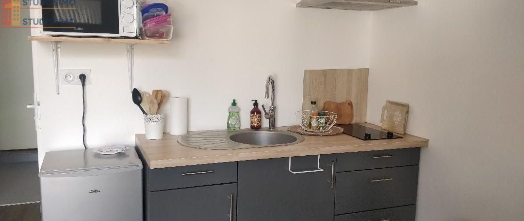 Studio meublé 19m² Poitiers - Rénové, lave/sèche-linge - Photo 4