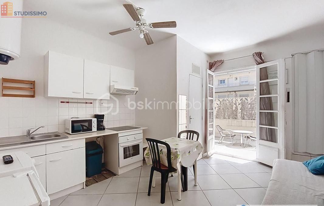 Studio 17m² Canet-en-Roussillon - 1er étage - Photo 5