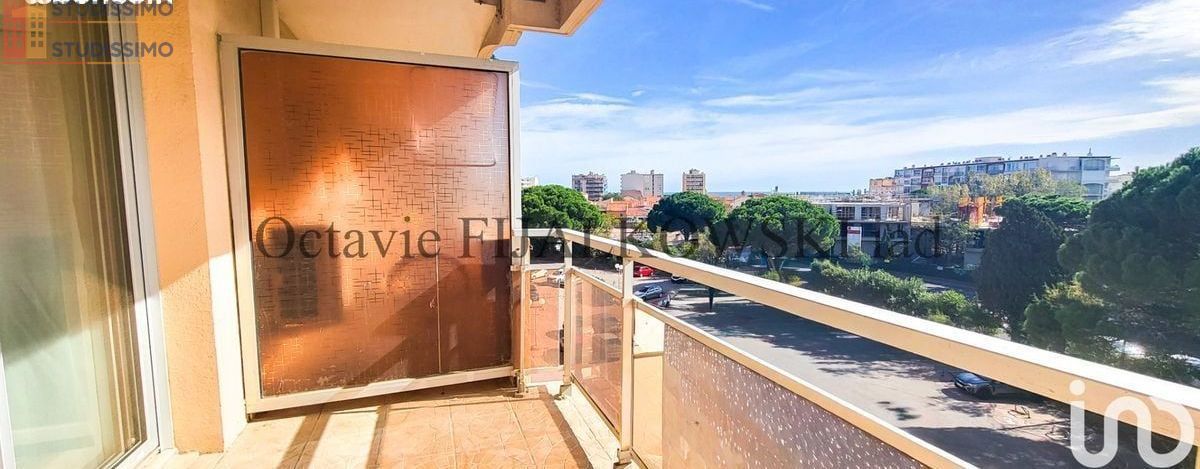 Studio 20m² Canet-en-Roussillon - Étage élevé, DPE D - Photo 6