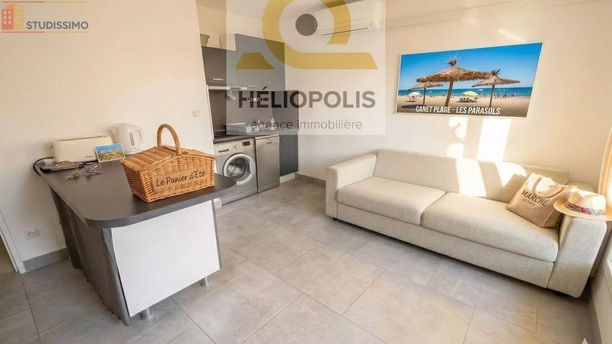 Studio 18m² Canet-en-Roussillon - 1 pièce, DPE D - Photo 4
