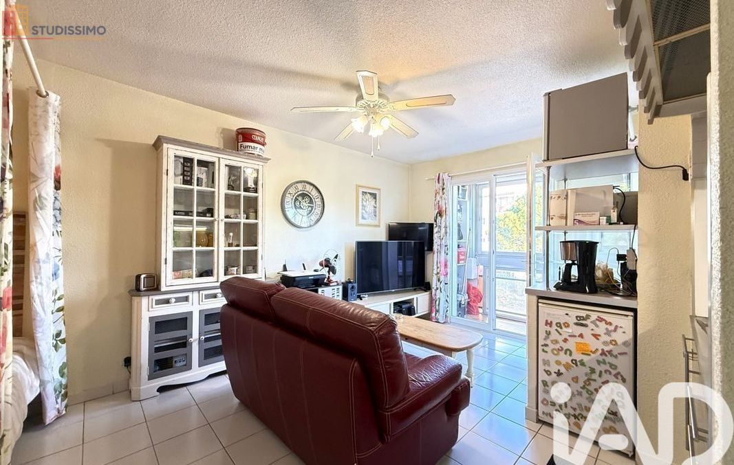 Studio 21m² Canet-en-Roussillon - Étage calme, DPE C - Photo 1