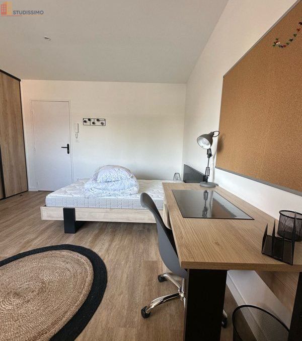 Studio meublé 20m² Poitiers - Proche campus, meublé - Photo 2