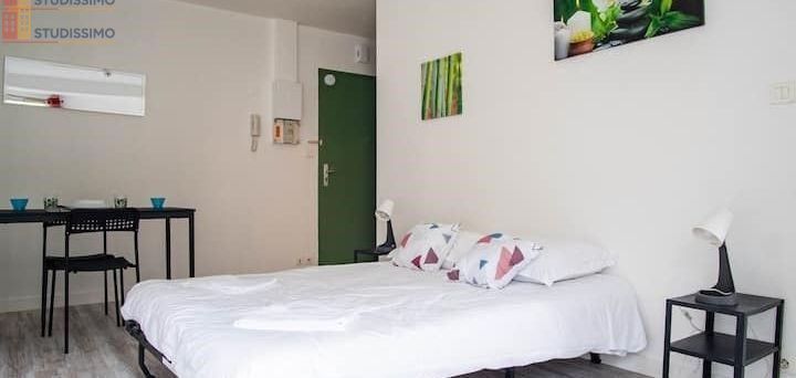Studio meublé 29m² Poitiers - Grand, lave-linge inclus - Photo 5