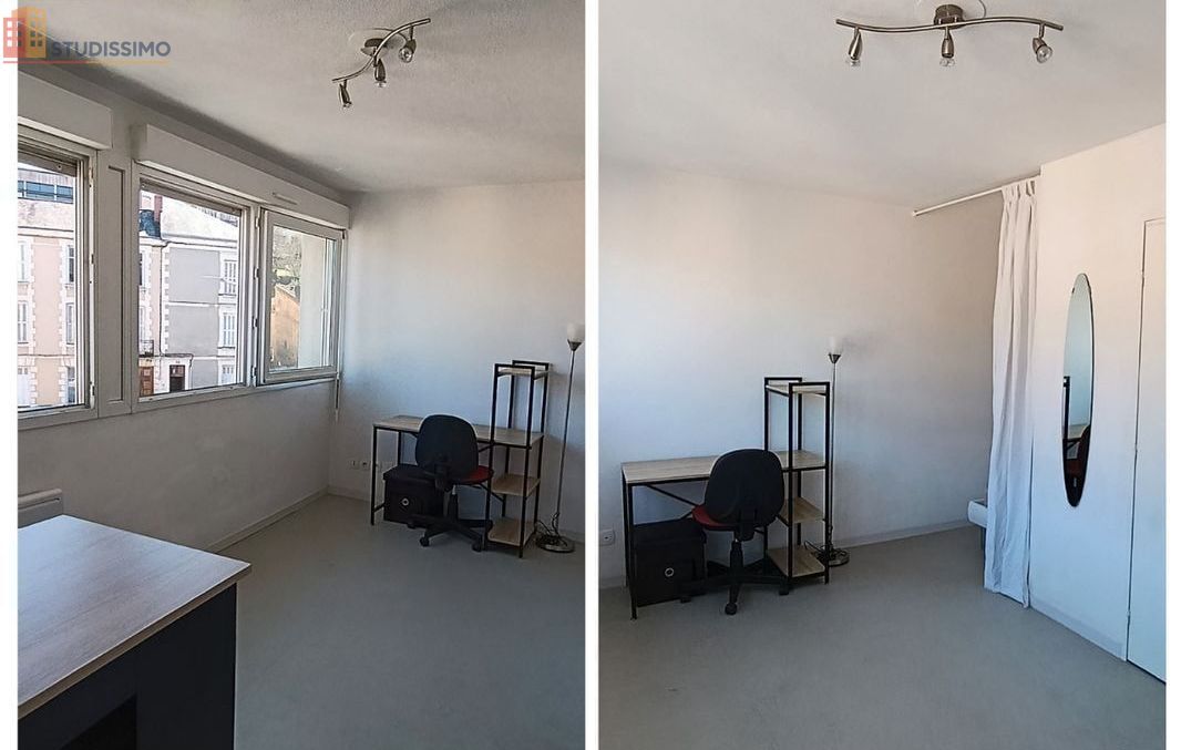 Studio meublé 23m² Poitiers centre - Proche fac sciences humaines - Photo 2