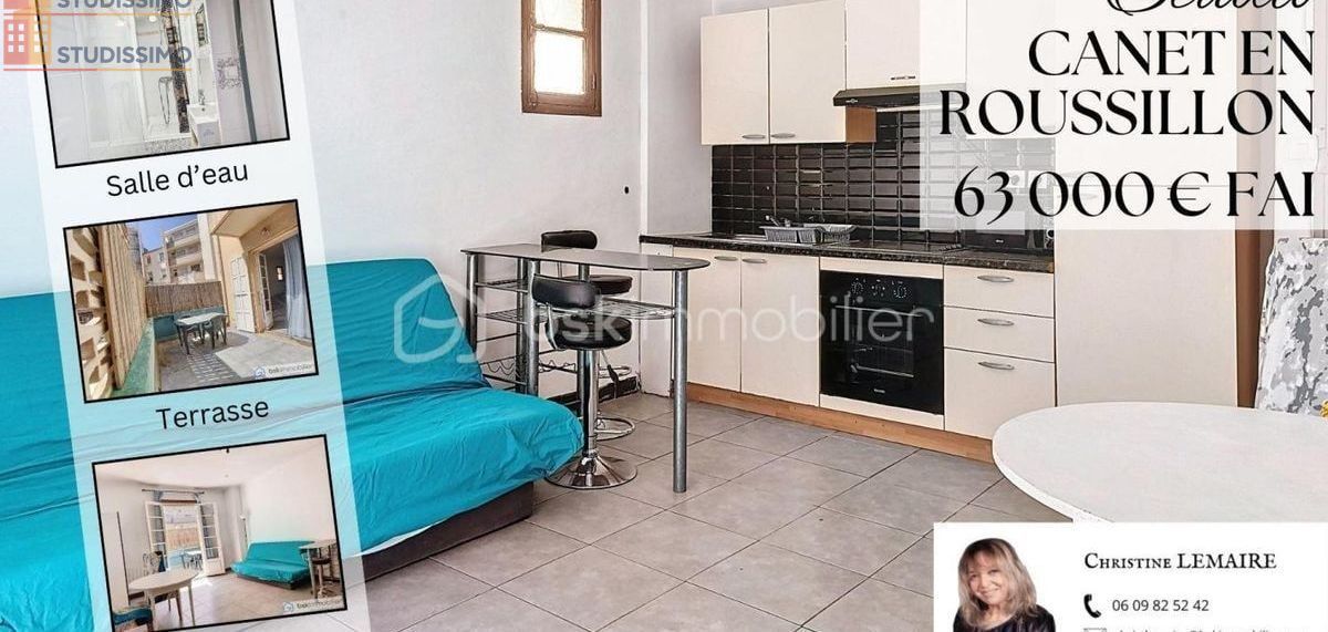 Studio à Canet-en-Roussillon