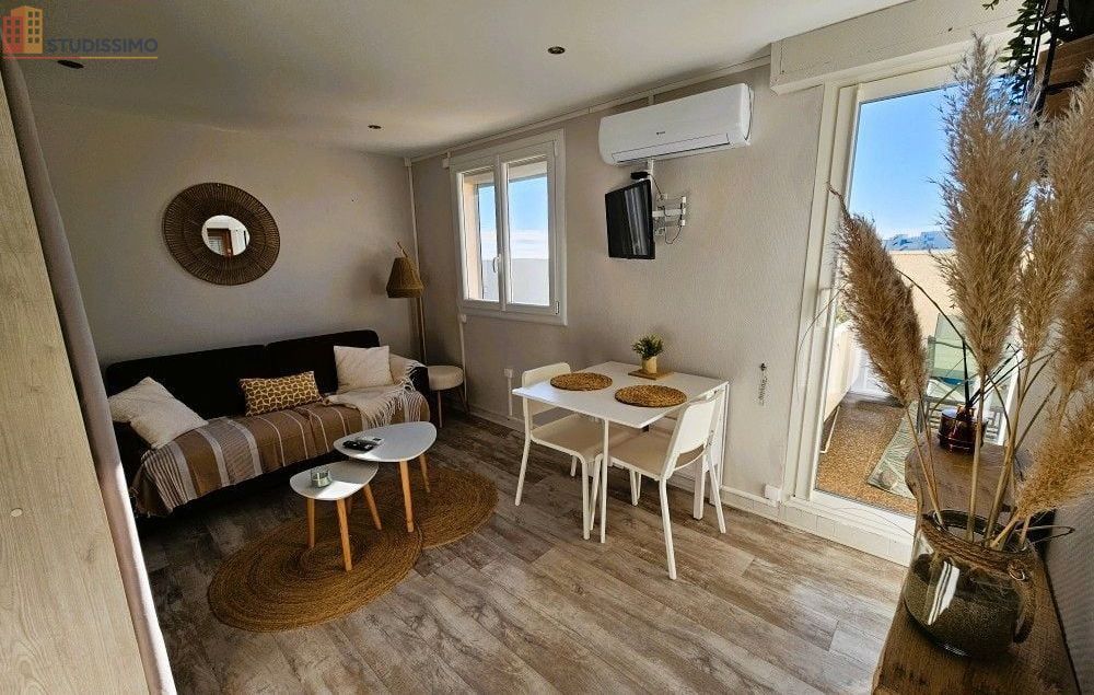 Studio 19m² Le Barcarès - Dernier étage, DPE C - Photo 4