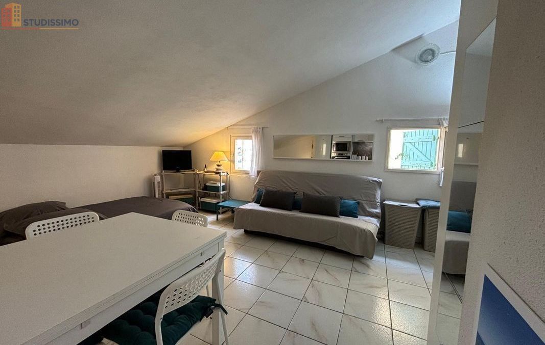 Studio 21m² Le Barcarès - Dernier étage, lumineux - Photo 3