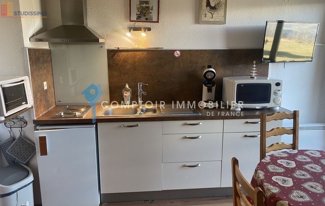 Studio 22m² Font-Romeu-Odeillo-Via - Clair, au 1er étage - Photo 3