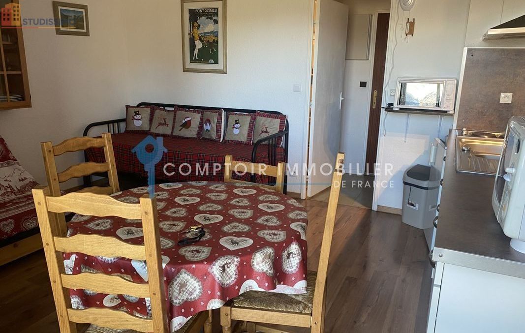 Studio 22m² Font-Romeu-Odeillo-Via - Clair, au 1er étage - Photo 1