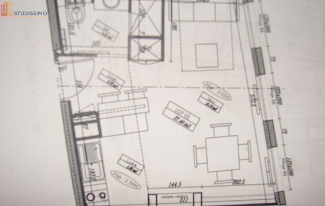 Studio meublé 27m² Limoges centre - Meublé, lumineux - Photo 1
