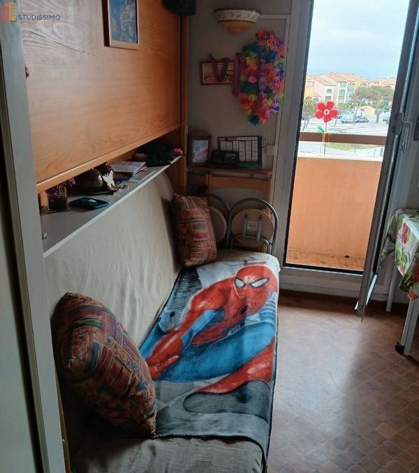 Studio 13m² Le Barcarès - Dernier étage, vue dégagée - Photo 2