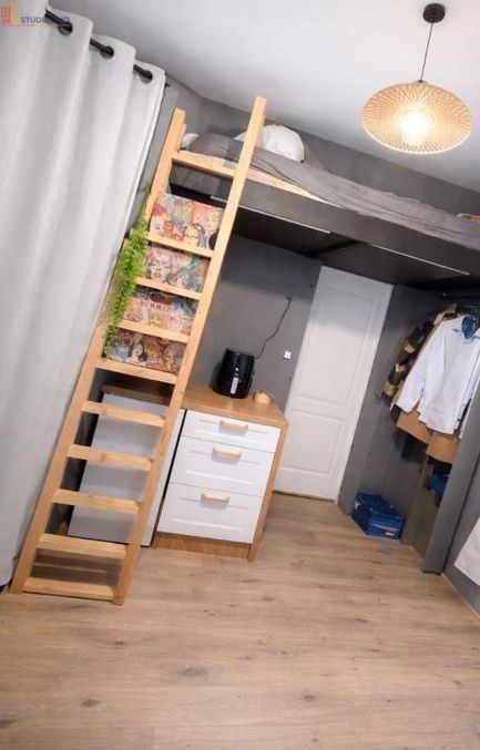 Studio meublé 17m² Épinal - Charges comprises, wifi included - Photo 2