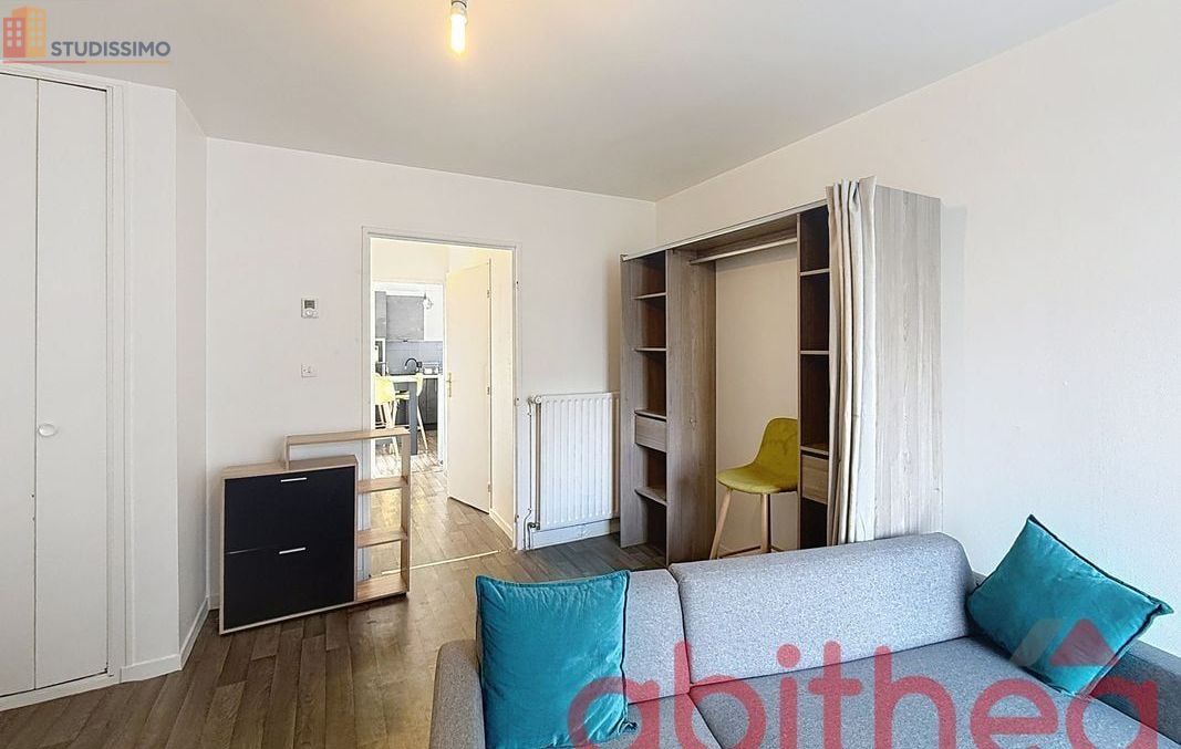 Studio meublé 29m² Limoges 87000 - Meublé, DPE C - Photo 3