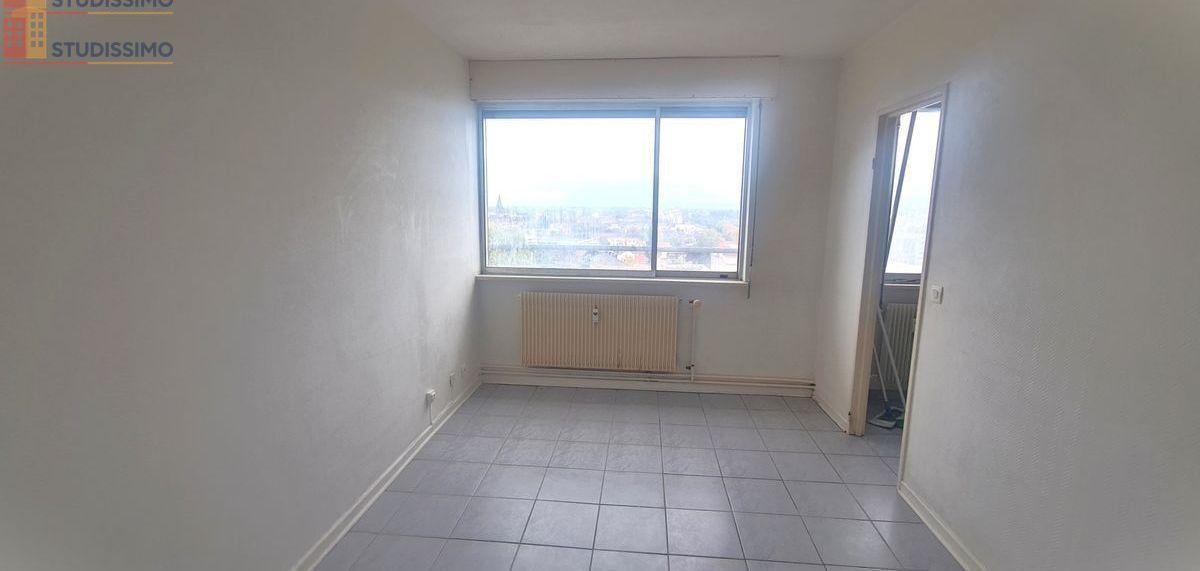 Studio 17m² Mulhouse 68100 - Étage élevé, vue dégagée - Photo 2