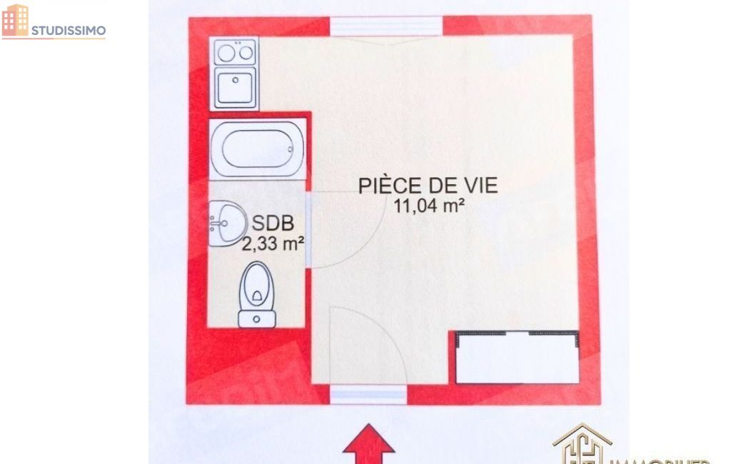 Studio 13m² Colmar - Lumineux, proche centre-ville - Photo 4