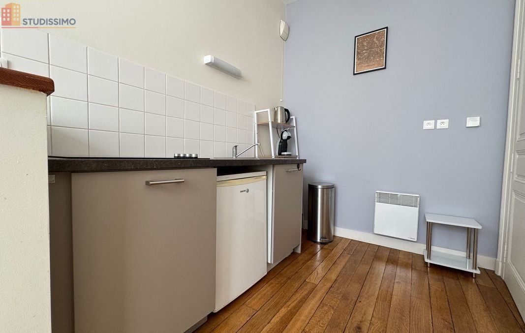 Studio meublé 29m² Limoges 87000 - Meublé, DPE C - Photo 1