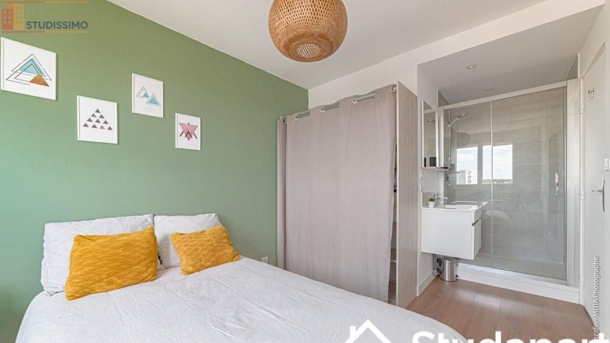 Studio meublé 25m² Limoges 87100 - Lumineux, 4e étage - Photo 3