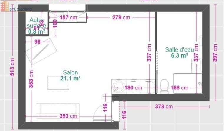 Studio 25m² Limoges 87100 - Entièrement rénové 2024 - Photo 1