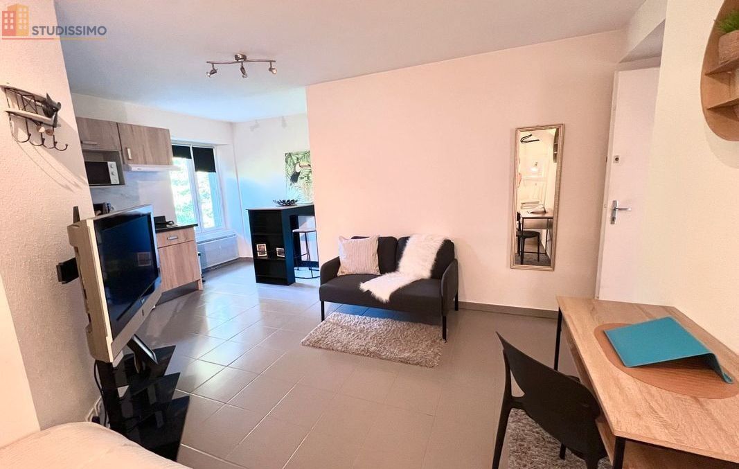 Studio meublé 24m² Belfort - Rénové, parking privatif - Photo 1