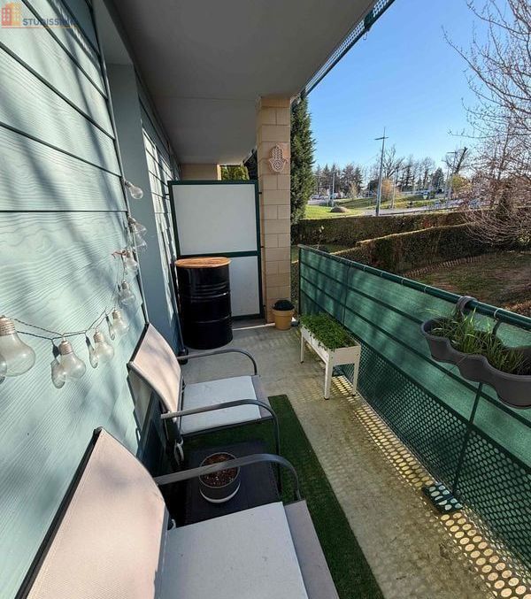 Studio 26m² Limoges - Balcon, place de parking - Photo 14