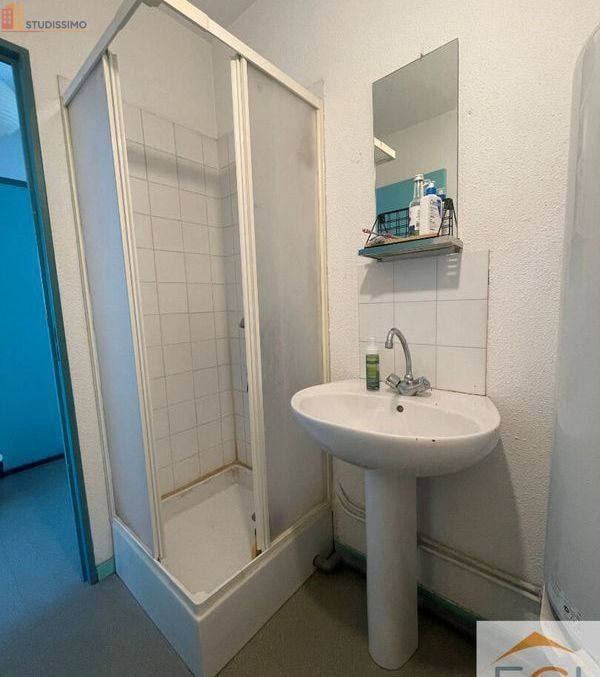 Studio meublé 24m² Limoges centre - Meublé, 3e étage - Photo 2